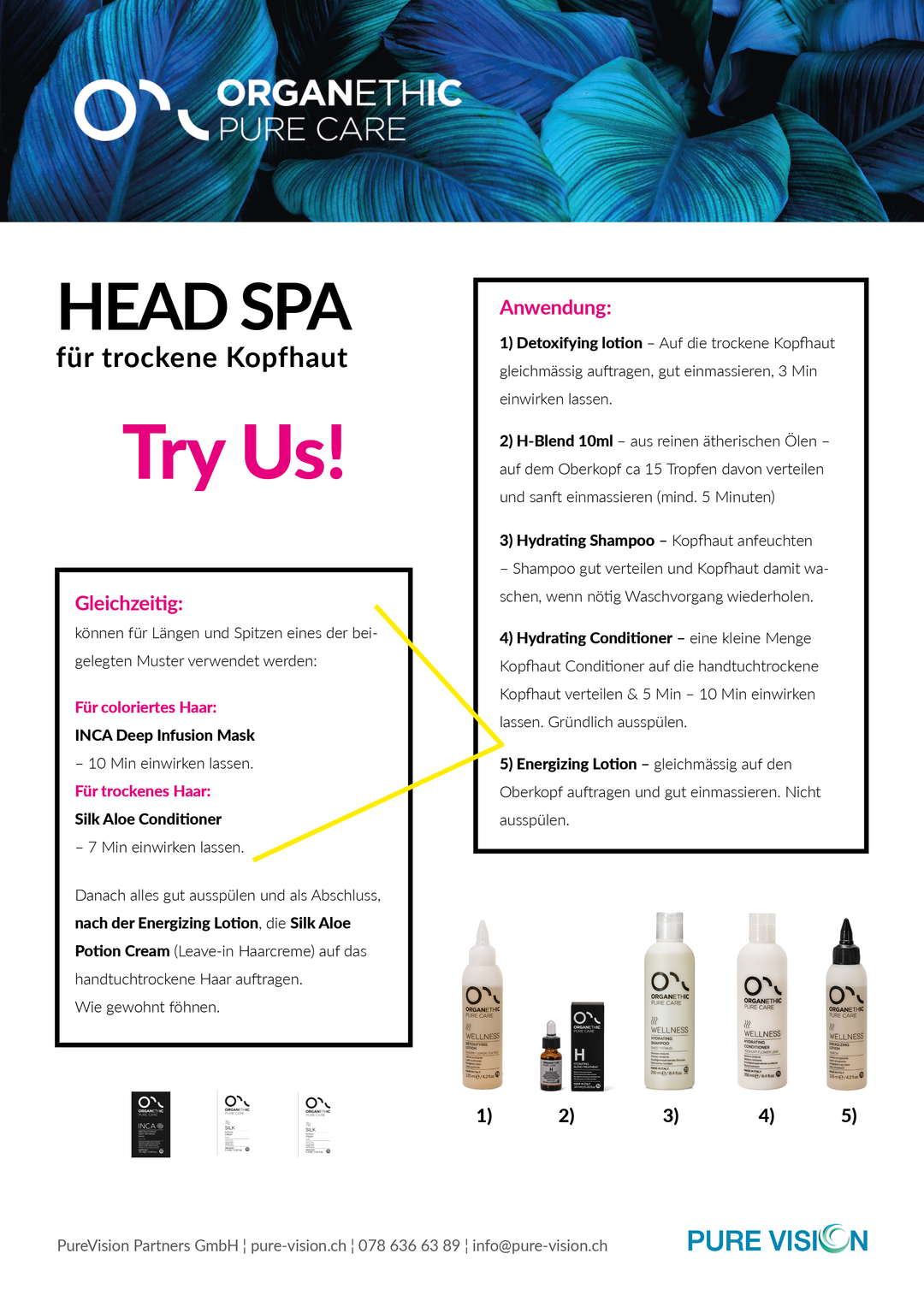 HEAD SPA DRY SCALP Wellness - Try Us! (Bündel)