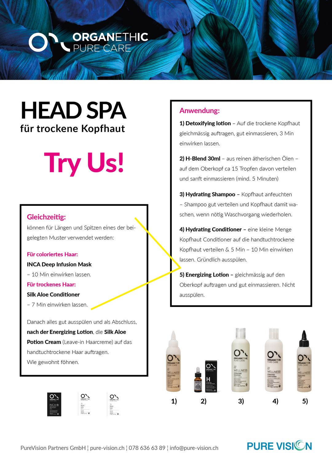 HEAD SPA DRY SCALP Wellness - Try Us! (Paquet) Blend 30ml