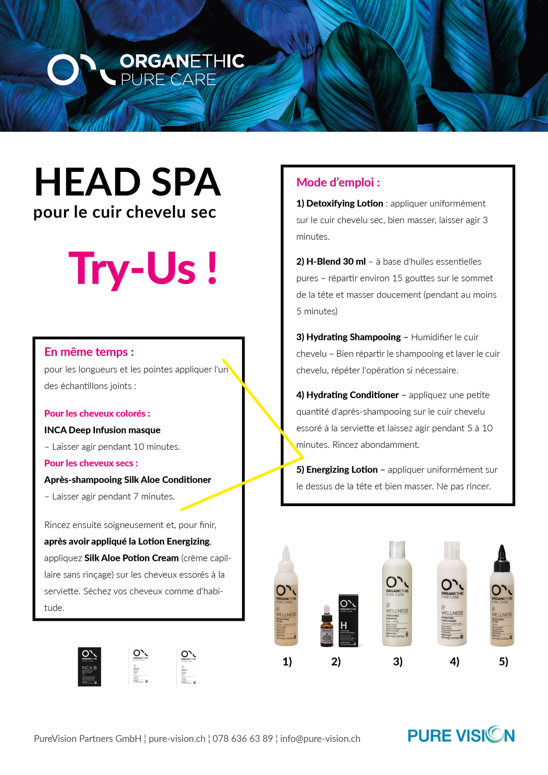 HEAD SPA DRY SCALP Wellness - Try Us! (Paquet) Blend 30ml