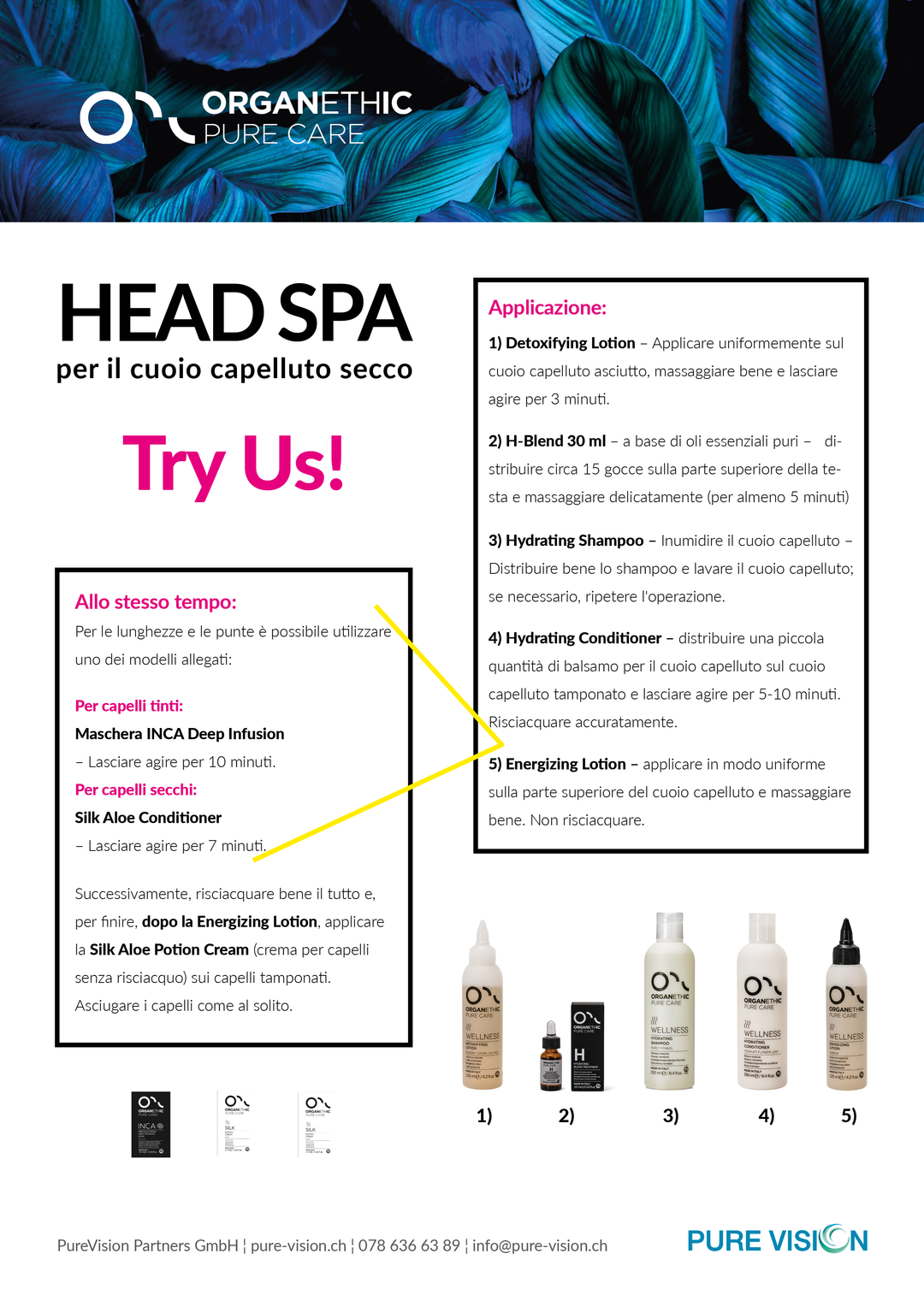 HEAD SPA DRY SCALP Wellness - Try Us! (Paquet) Blend 30ml